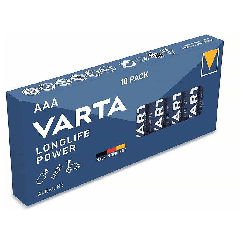 Baterija - Varta Longlife Power AAA LR03 Alkaline 1.5V 10 Pak.