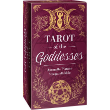 Kortų Rinkinys - Tarot of the Goddesses 78 Taro Kortos Su Instrukcijų Knygele Kortų Rinkinys - Tarot of the Goddesses 78 Taro Kortos Su Instrukcijų Knygele