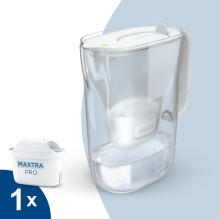 Water Filter - Brita Style Essential+1 Maxtra Pro 2.4L Capacity White