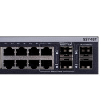 Komutatorius - NETGEAR GS748Tv6 48-Port Gigabit Managed L2 / L3 / L4 Juodas, Pilkas Komutatorius - NETGEAR GS748Tv6 48-Port Gigabit Managed L2 / L3 / L4 Juodas, Pilkas