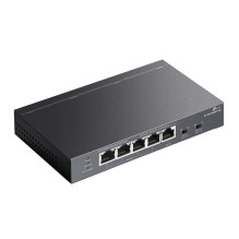 Komutatorius - TP-Link TL-SG1005P-PD 5-Port Gigabit PoE 66W Juodas