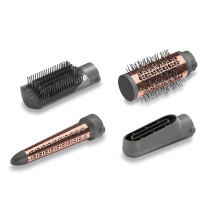 Personal Care - BaByliss AS136E 1000W Hot Air Styler with Interchangeable Attachments Silver Personal Care - BaByliss AS136E 1000W Hot Air Styler with Interchangeable Attachments Silver