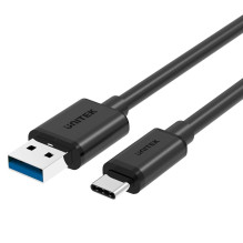 USB Cable - UNITEK Y-C474BK USB 3.2 Gen 1 A to C 1m Black USB Cable - UNITEK Y-C474BK USB 3.2 Gen 1 A to C 1m Black