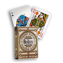 Playing Cards - The Beatles Special Edition 52 Cards + 2 Jokers Gold Foil White Playing Cards - The Beatles Special Edition 52 Cards + 2 Jokers Gold Foil White