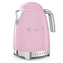 Electric Kettle - SMEG KLF04PKEU 1.7L 7 Temperature Settings Keep Warm 360° Swivel Pink