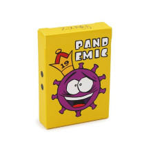 Card Game - Pandemic Cards 54 Standard Index Silver Foil USA