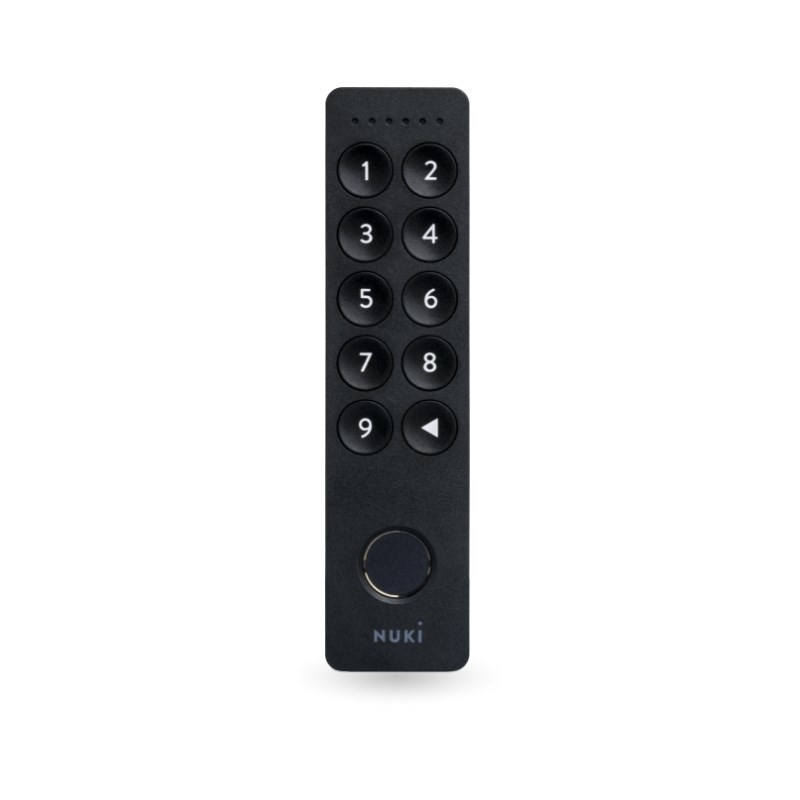 Išmaniojo Užrakto Priedas - NUKI Klaviatūra 2.0 Bluetooth 10m Diapazonas - Juoda