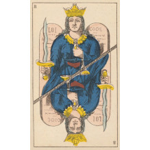 Tarot Kortos - Tarot de Besancon Gaudais Riboto Leidimo 78 Kortos 64x107mm Tarot Kortos - Tarot de Besancon Gaudais Riboto Leidimo 78 Kortos 64x107mm