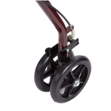 Mobility Aid - Four Wheel Walker 120kg Capacity Adjustable Height Foldable Mobility Aid - Four Wheel Walker 120kg Capacity Adjustable Height Foldable