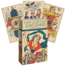 Tarot Cards - Tarot de Besancon Gaudais Limited Edition 78 Cards 64x107mm Tarot Cards - Tarot de Besancon Gaudais Limited Edition 78 Cards 64x107mm