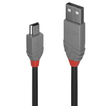 USB kabelis - LINDY Anthra...