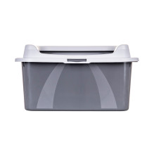 Cat Litter Box - DIAMENTIQ Bonita 571x392x209mm 1kg Grey Cat Litter Box - DIAMENTIQ Bonita 571x392x209mm 1kg Grey