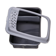 Kačių Kraiko Dėžė - DIAMENTIQ Bonita 571x392x209mm 1kg Pilka Kačių Kraiko Dėžė - DIAMENTIQ Bonita 571x392x209mm 1kg Pilka