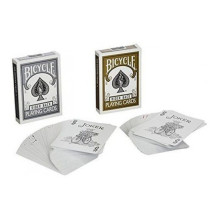 Žaidimo Kortos - Bicycle Prestige Line Rider Pokerio Kaladės Auksinė ir Sidabrinė Nugarėlė