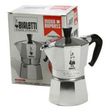 Coffee Maker - Bialetti Moka Express 0.55 L 9 Cups Aluminum Black Silver Coffee Maker - Bialetti Moka Express 0.55 L 9 Cups Aluminum Black Silver