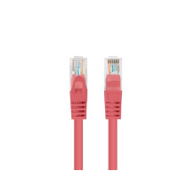 Tinklo Kabelis - Fluke Patvirtintas Lanberg Cat.6 UTP 0.25m 10-vnt Raudonas Tinklo Kabelis - Fluke Patvirtintas Lanberg Cat.6 UTP 0.25m 10-vnt Raudonas