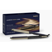 Hair Styler - BaByliss ST484E Ceramic Straightening Iron 5 Temperature Levels, 3.3m Cord, Auto Shut-Off, Black / Gold Hair Styler - BaByliss ST484E Ceramic Straightening Iron 5 Temperature Levels, 3.3m Cord, Auto Shut-Off, Black / Gold