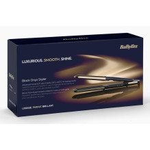 Hair Styler - BaByliss ST484E Ceramic Straightening Iron 5 Temperature Levels, 3.3m Cord, Auto Shut-Off, Black / Gold Hair Styler - BaByliss ST484E Ceramic Straightening Iron 5 Temperature Levels, 3.3m Cord, Auto Shut-Off, Black / Gold