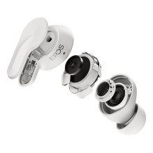 Belaidės Ausinės - EPOS ADAPT E1 TWS Bluetooth Ausinės su Hibridine Triukšmo Naikinimo Funkcija Baltos