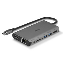 Laptop Mini Docking Station - LINDY DST-Mini XT USB-C Dock, 4K HDMI, Dual Display, 100W PD, Gigabit Ethernet Laptop Mini Docking Station - LINDY DST-Mini XT USB-C Dock, 4K HDMI, Dual Display, 100W PD, Gigabit Ethernet