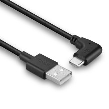 USB kabelis - LINDY USB 2.0 Tipo A į C Laidas, 90° Dešinysis Kampas, 480Mbps, 15W, 1 m, Juodas USB kabelis - LINDY USB 2.0 Tipo A į C Laidas, 90° Dešinysis Kampas, 480Mbps, 15W, 1 m, Juodas