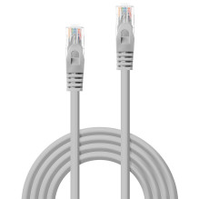 Network Cable - LINDY Cat.5e U / UTP Network Cable, RJ45, M / M, 100MHz, 7.5 m, Grey