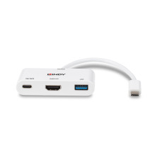 Adapter - LINDY USB 3.2 Type C to HDMI Adapter 4K@60Hz PD 100W Adapter - LINDY USB 3.2 Type C to HDMI Adapter 4K@60Hz PD 100W
