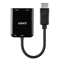 Adapteris - LINDY DisplayPort į 2 Port HDMI MST Hub, 3840x2160@30Hz, 5VDC, Maitinimo Šaltinis Adapteris - LINDY DisplayPort į 2 Port HDMI MST Hub, 3840x2160@30Hz, 5VDC, Maitinimo Šaltinis