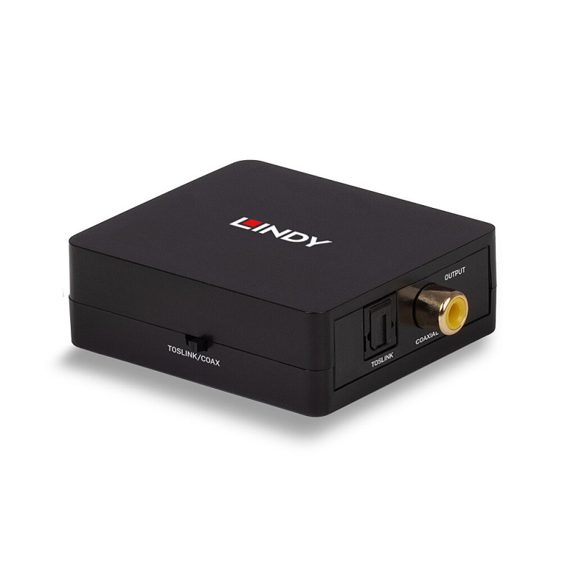 Audio Converter - Bi-Directional SPDIF TosLink Converter 192KHz 2.0 / 5.1 Audio
