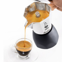 Kavos Aparatas - Bialetti Brikka Moka Puodas 0.1 L Nerūdijančio Plieno Juodas Kavos Aparatas - Bialetti Brikka Moka Puodas 0.1 L Nerūdijančio Plieno Juodas
