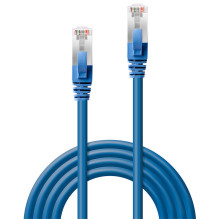 Network Cable - LINDY Cat.6 S / FTP LSZH Network Cable, RJ45, M / M, 250MHz, 26AWG, 0.3 m, Blue