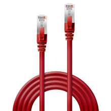Tinklo Kabelis - LINDY Cat.6 S / FTP LSZH Tinklo Kabelis, RJ45, M / M, 250MHz, 26AWG, 3 m, Raudonas Tinklo Kabelis - LINDY Cat.6 S / FTP LSZH Tinklo Kabelis, RJ45, M / M, 250MHz, 26AWG, 3 m, Raudonas