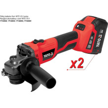 Elektrinis Įrankis - YATO YT-828295 Kampinis Šlifuoklis 18V Ličio Jonų 1.26kg