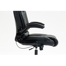 Office Chair - Activejet YK7406-1 Eco-Leather, Height Adjustment 46-55 cm, Black Office Chair - Activejet YK7406-1 Eco-Leather, Height Adjustment 46-55 cm, Black