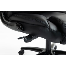 Biuro Kėdė - Activejet YK7406-1 Ekologinė Oda, Aukščio Reguliavimas 46-55 cm, Juoda Biuro Kėdė - Activejet YK7406-1 Ekologinė Oda, Aukščio Reguliavimas 46-55 cm, Juoda