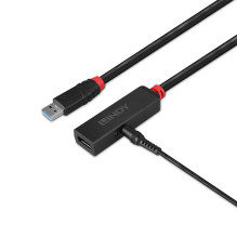 USB Extension Cable - LINDY USB 3.0 Active Extension Cable Slim 8 m USB Extension Cable - LINDY USB 3.0 Active Extension Cable Slim 8 m