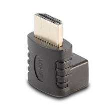 Adapteris - HDMI M / F 90° Dešinys Kampas 4K UHD 60Hz 18Gb / s Adapteris - HDMI M / F 90° Dešinys Kampas 4K UHD 60Hz 18Gb / s