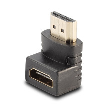 Adapteris - HDMI M / F 90° Dešinys Kampas 4K UHD 60Hz 18Gb / s Adapteris - HDMI M / F 90° Dešinys Kampas 4K UHD 60Hz 18Gb / s