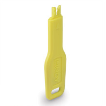 Tinklo Priedas - LINDY RJ45 Prievado Blokavimo Raktas 20x74,55x5,9mm ABS Geltonas Tinklo Priedas - LINDY RJ45 Prievado Blokavimo Raktas 20x74,55x5,9mm ABS Geltonas