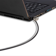 Security Cable - LINDY Laptop Security Cable, 2 m, Black Security Cable - LINDY Laptop Security Cable, 2 m, Black