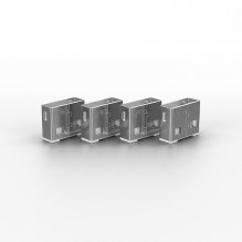 USB Accessory - LINDY USB Type A Port Blockers, 10 pcs., White USB Accessory - LINDY USB Type A Port Blockers, 10 pcs., White