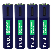 Battery - Trust 25671 Rechargeable AAA 500mAh 800 Cycles 4 pcs.