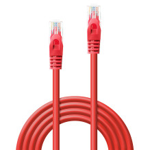 Tinklo Kabelis - LINDY Cat.6 U / UTP 7.5m 250MHz Raudonas RJ45 M / M Tinklo Kabelis - LINDY Cat.6 U / UTP 7.5m 250MHz Raudonas RJ45 M / M