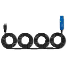 USB Prailginimo Laidas - LINDY USB 3.0 Aktyvus Prailginimo Laidas, M / F, 30 m, Juodas USB Prailginimo Laidas - LINDY USB 3.0 Aktyvus Prailginimo Laidas, M / F, 30 m, Juodas