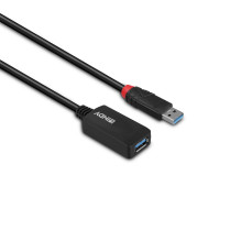 USB Prailginimo Laidas - LINDY USB 3.0 Aktyvus Prailginimo Laidas Type M / F, 5 m, Juodas USB Prailginimo Laidas - LINDY USB 3.0 Aktyvus Prailginimo Laidas Type M / F, 5 m, Juodas