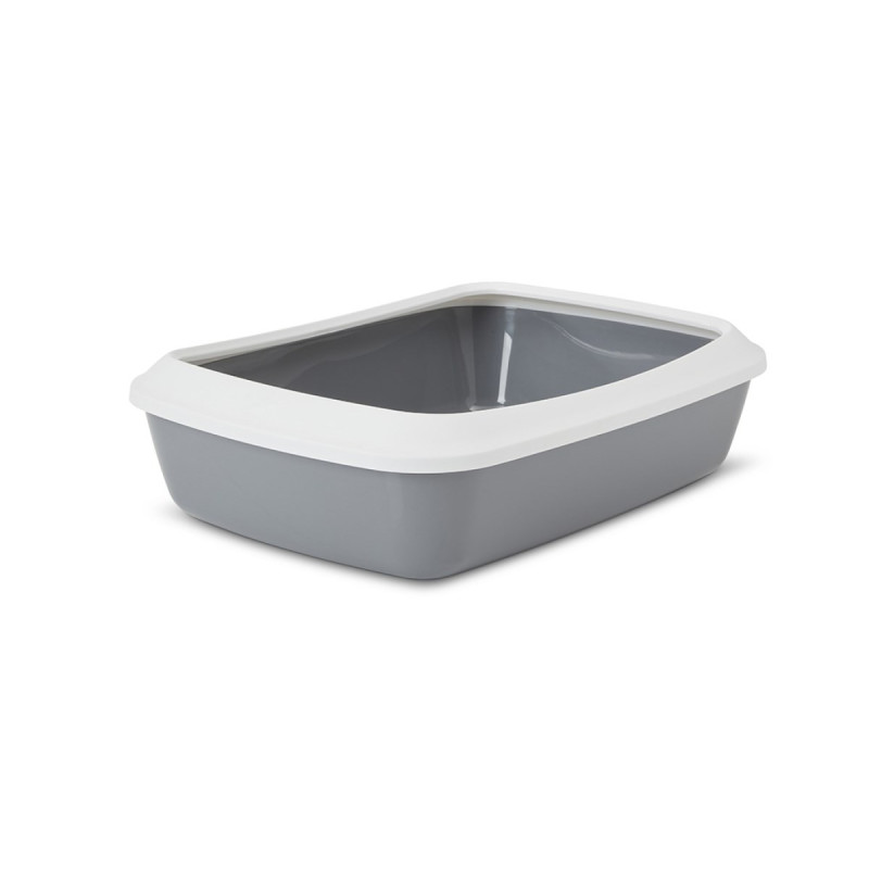 Kačių Kraiko Dėžė - SAVIC Iriz 50cm Pilka Plastikinė