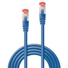 Network Cable - LINDY Cat.6 S / FTP Network Cable, RJ45, M / M, 250MHz, 27AWG, 3 m, Blue Network Cable - LINDY Cat.6 S / FTP Network Cable, RJ45, M / M, 250MHz, 27AWG, 3 m, Blue