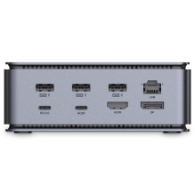 Laptop Docking Station - LINDY DST-Pro USB4 Dock 8K / 2x4K 60Hz, USB Type A / C, HDMI, DP, 100W Laptop Docking Station - LINDY DST-Pro USB4 Dock 8K / 2x4K 60Hz, USB Type A / C, HDMI, DP, 100W