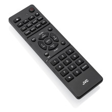 Sound System - JVC RD-E874B 20W RMS Bluetooth FM Radio with Remote Control Black, Silver Sound System - JVC RD-E874B 20W RMS Bluetooth FM Radio with Remote Control Black, Silver
