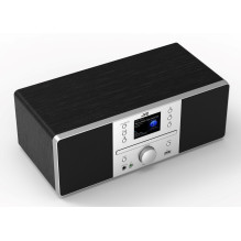 Garso Sistema - JVC RD-E874B 20W RMS Bluetooth FM Radijas su Nuotoliniu Valdymu Juodas, Sidabrinis